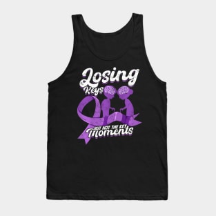 Not Losing The Key  Alzheimers Supportive Tank Top